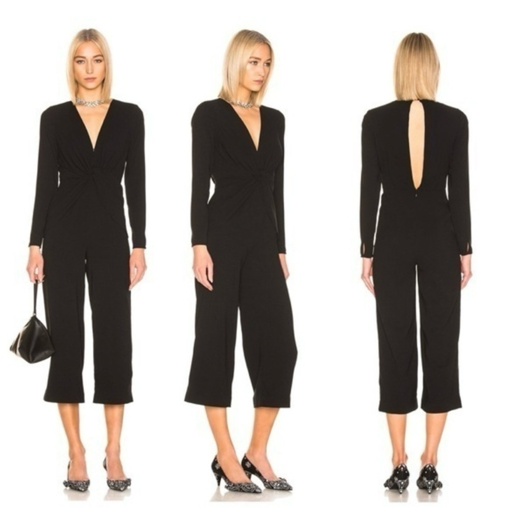 NWT Self Portrait Twist Front Jumpsuit